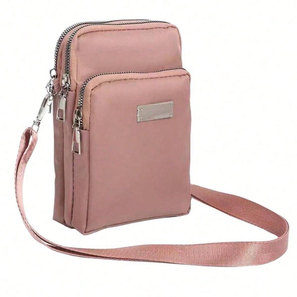 Sac bandoulière minimaliste pour femme à la mode, adapté pour les trajets quotidiens ou pour l'école avec des petites poches pratiques pour